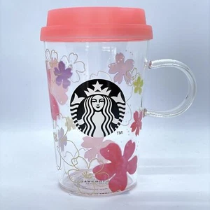 Starbucks Japan SAKURA 2024 Heat resistant Glass Mag 355ml - Picture 1 of 11