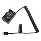 Power Adapter Cable For Lp-E6 Dummy Battery Power The Camera