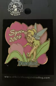 DLR - Spring 2006 Collection Tinker Bell Blowing KissesFlower Tulip Disney Pin - Picture 1 of 1