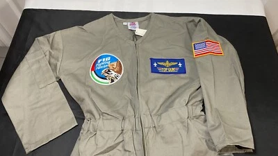 JAETONE TOP GUN F-16 Fighting Falcon TRAJE DE LUCHA Mono Disfraz Niño 8 Nuevo con Etiquetas Foto 1 de 4