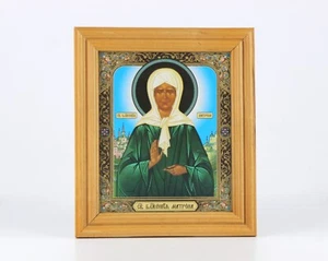 Icono moderno "Santa Matrona" icono ortodoxo - Imagen 1 de 4