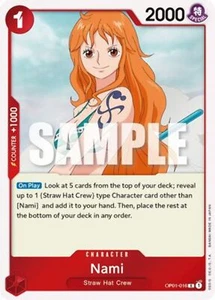 Nami - OP01-016 - Rare OP-01 Romance Dawn - Picture 1 of 1