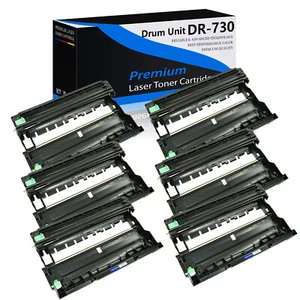 Unidad de tambor 6PK negra DR730 para Brother DR-730 MFC-L2710DN MFC-L2715DW HL-L2390DW - Imagen 1 de 5