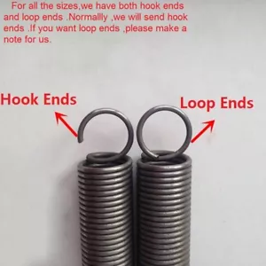 Expansion Extension Expanding Extending Springs Spring Wire Dia.2.5mm L:40-500mm - Picture 1 of 5