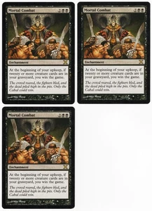 Mortal Combat x3 3x 2007 MTG Core Set 10th Edition Enchantment MTG SP - NM AZ1 - Picture 1 of 2