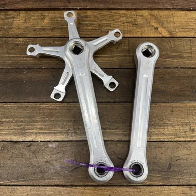 Juego de bielas Campagnolo 170 Strada de colección 144 bicicleta de carretera Italia 5 brazos cónico cuadrado Foto 1 de 4