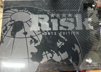 New RISK Onyx Edition Strategy Board Game Barnes & Noble Exclusive NIS Hasbro - Image 1 of 3