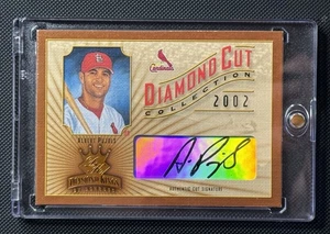 ALBERT PUJOLS 2002 DONRUSS DIAMOND KINGS DIAMOND CUT COLLECTION AUTO #53/200 - Picture 1 of 2