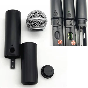 Für BLX2 SM58 PG58 Beta58A Drahtloses Mikrofon Shell Tube Rücken Abdeckung Knopf - Bild 1 von 31