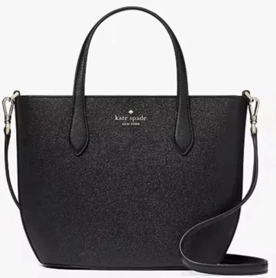 Сумка через плечо Kate Spade черная блестящая - новая с биркой - Изображение 1 из 4