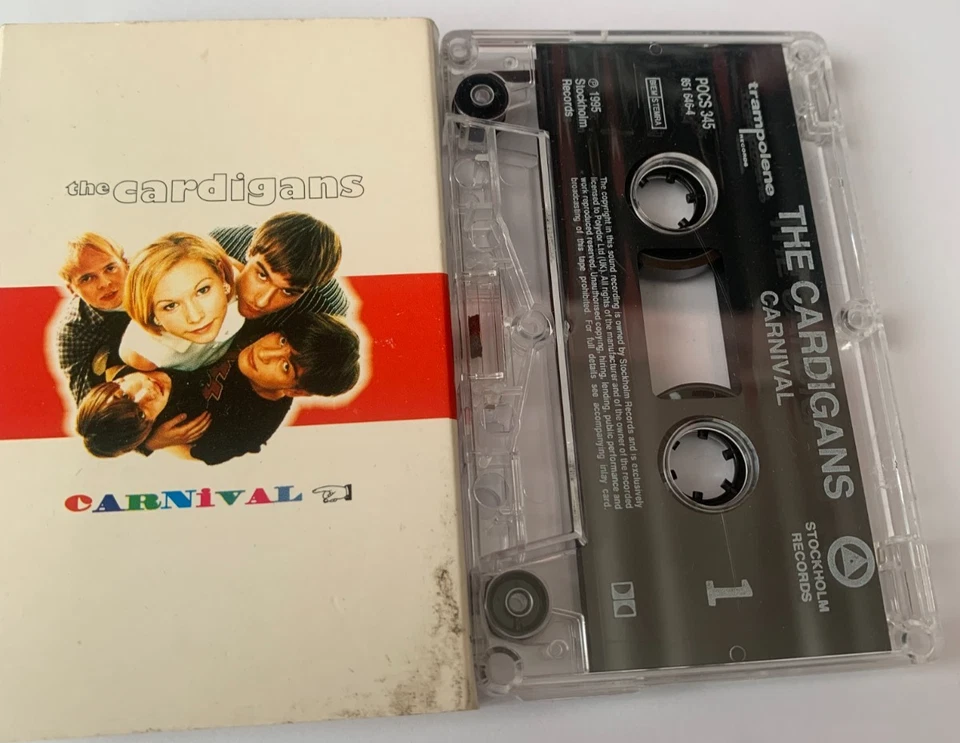 THE CARDIGANS - CARNIVAL / MR.CROWLEY - TAPE CASSETTE SINGLE - Image 1 of 1