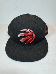 Toronto Raptors Baseball Cap Hat Black Snap Back New Era - Picture 1 of 10