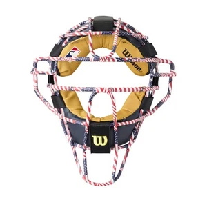 Máscara de árbitro de béisbol/softbol de aluminio Wilson Specialty Dyna-Lite - EE. UU. - Imagen 1 de 4