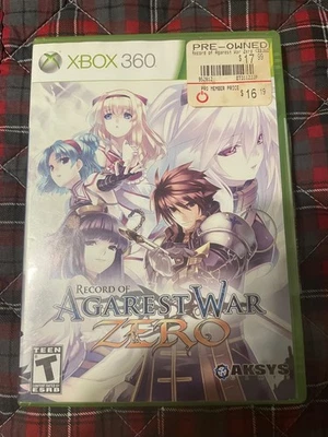 Record of Agarest War Zero (Microsoft Xbox 360, 2011), Pre-Owned - Image 1 of 2