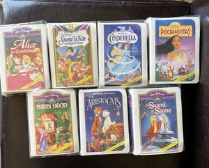 Walt Disney Masterpiece Collection McDonalds 7 Stück VHS Happy Meal Spielzeug 1996 - Bild 1 von 12