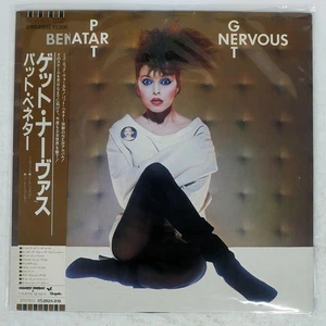 PAT BENATAR GET NERVOUS CHRYSALIS WWS81532 Japan OBI VINYL LP - Picture 1 of 1