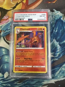 PSA 8 Charizard Holo Prerelease Vivid Voltage SWSH066 Black Star Promo - Picture 1 of 2