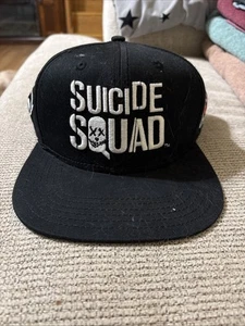 Suicide Squad Baseballmütze schwarz - Bild 1 von 6