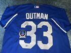 James Outman Signed Los Angeles Dodgers Jersey 2023 Rookie Star Beckett #2