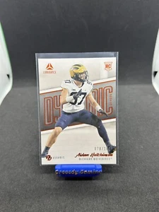 2022 Panini Luminance - Dynamic Rookies Orange #DYNR-AHU Aidan Hutchinson... - Picture 1 of 2