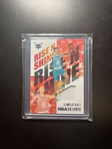 2020-21 LAMELO BALL JERSEY PANINI HOOPS RISE N SHINE ROOKIE RC RNS-LBL