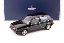 VW GOLF GTI MATCH 1989 - Voiture noire metallic black car - 1/18 NOREV 188559