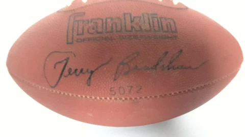 Vintage Football  Franklin 5072 Terry Bradshaw Pittsburgh Steelers Cover