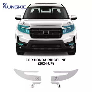 Headlights Precut Paint Protection Film PPF TPU For Honda Ridgeline 2024-2025 - Picture 1 of 15
