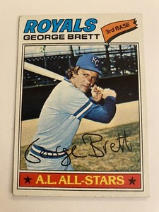 George Brett 1977 Topps  Kansas City Royals  #580