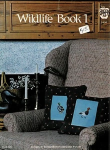 WILDLIFE BOOK I CROSS STITCH BOOKLET-OOP-GREEN APPLE - Bild 1 von 2