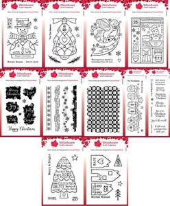 Sellos De Navidad Festivos Parte 2 - Por Francoise Read Creative Expression - Imagen 1 de 30