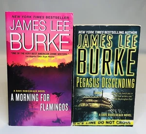 James Lee Burke A Dave Robicheaux Novel Lot Of 2 Mystery Books Paperback - Picture 1 of 5
