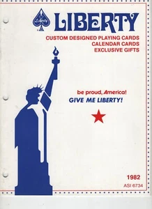 1982 Catalog for Liberty Playing Cards 21 Pages - Foto 1 di 4