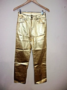 Gold Sparkle Pants- Size M - Picture 1 of 10