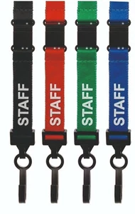 Pre-Printed Safety Lanyard - STAFF | STUDENT |VOLUNTEER  --TOP SELLER-- - Picture 1 of 3