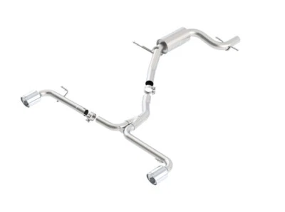 Borla S-Type CatBack Exhaust for 2010-2014 Volkswagen Golf GTI MK6 2.0L 4Cyl - Image 1 of 4
