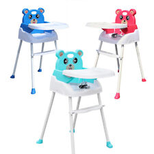 Bébé Chaise Haute Enfant Réglable Hauteur Infant Pliant Feeding Table Highchair