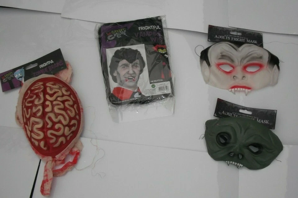 Masks Halloween Fancy Dress Costume Accessory Vampire - Party Masks - Image 1 of 1