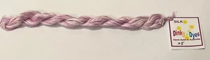 Dinky Dyes #05 Mulberry Ice 100% Silk Embroidery Thread 8 Mtrs Cross Stitch - Picture 1 of 3