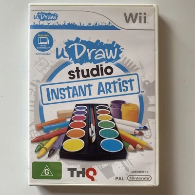 Udraw Studio Instant Artist (2011) Nintendo Wii Game, Requires Tablet To Play - Image 1 of 4