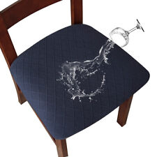 Waterproof Stretch Removable Jacquard Dining Room Chair Seat Cover Slipcover