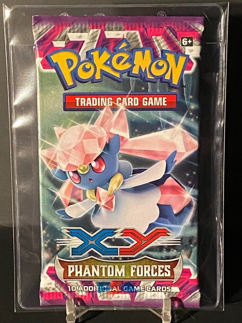 1 Pokemon XY Phantom Forces Booster Pack Sealed Box Fresh Unweighed 4/4  Artworks