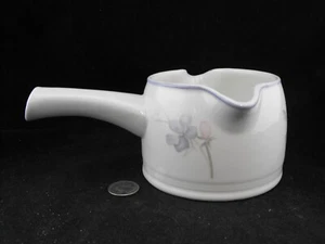 ROYAL DOULTON CHELSEA FRESH FLOWERS LS1055 MAPLE SYRUP OR GRAVY BOAT  - Picture 1 of 3
