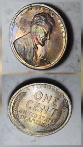 1920 1C Lincoln Wheat Cent  GEM BU Beautifully Toned! - Picture 1 of 7