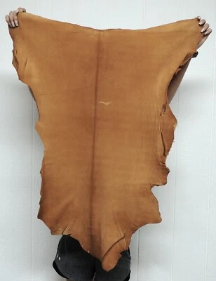 ACORN Buckskin Leather Hide for Native Crafts Clothing Pipe Flute Bags Laces - Image 1 of 2