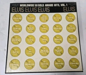 ELVIS PRESLEY, "WORLDWIDE 50 GOLD AWARD HITS VOL. 1"   LPM-6401 - Imagen 1 de 12