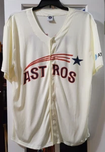 Houston Astros Jose Altuve, Retro 1965 Shooting Star Fan Jersey Button Down, XL - Picture 1 of 6
