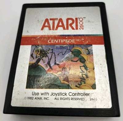 Centipede (Atari 2600, 1981) Tested Rare Mint Retro Cartridge Only Atari Cart  - Image 1 of 4