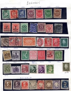 GERMANY #46-2022 1889-1998 Selection Used - Picture 1 of 7