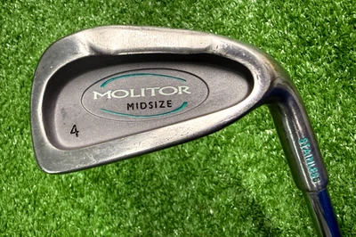 Spalding Molitor Midsize 4 Iron Ladies Steel / NEW GRIP / VGC /sa1935 - Image 1 of 4